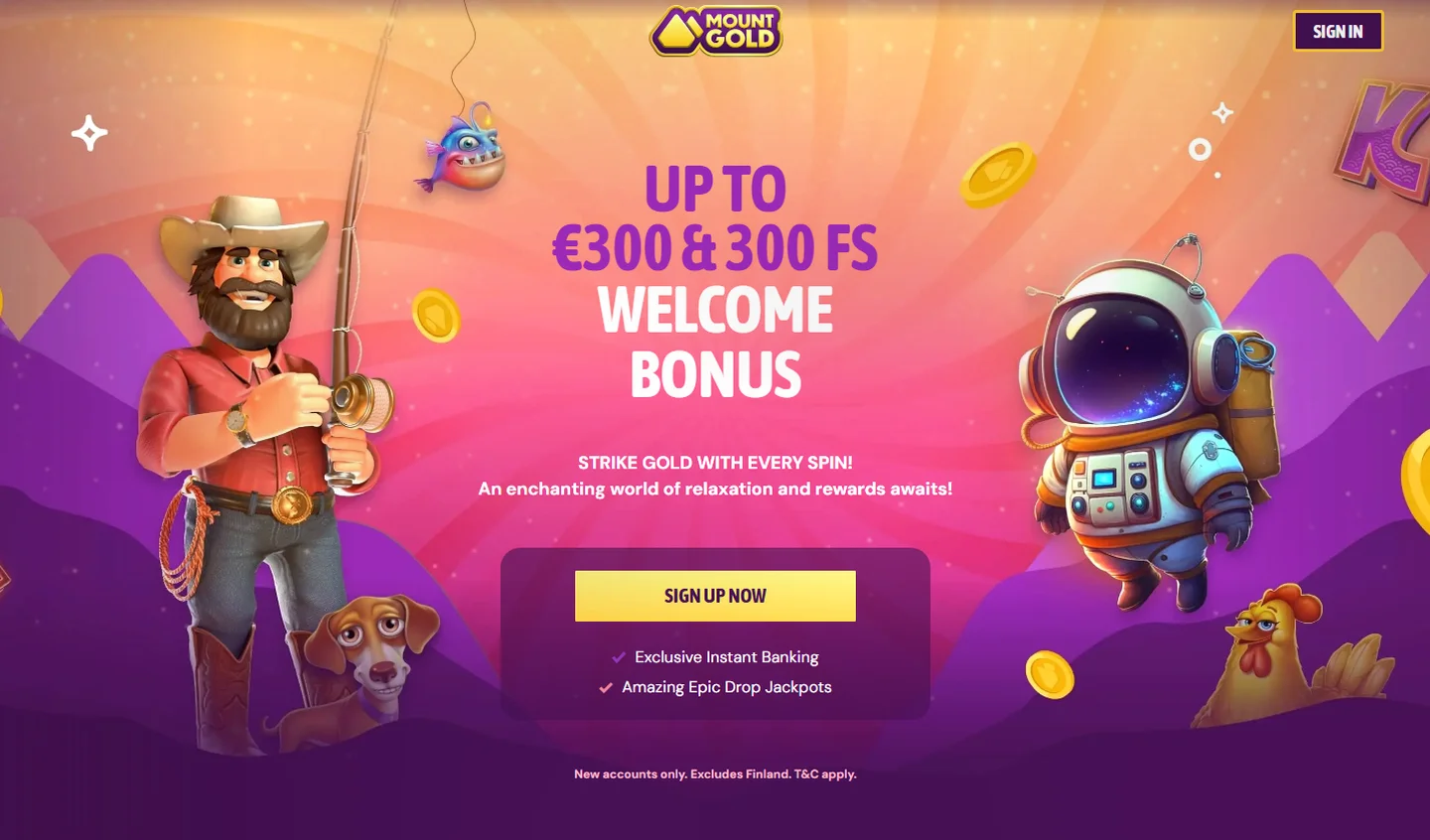 Mount Gold — 100% tot € 100